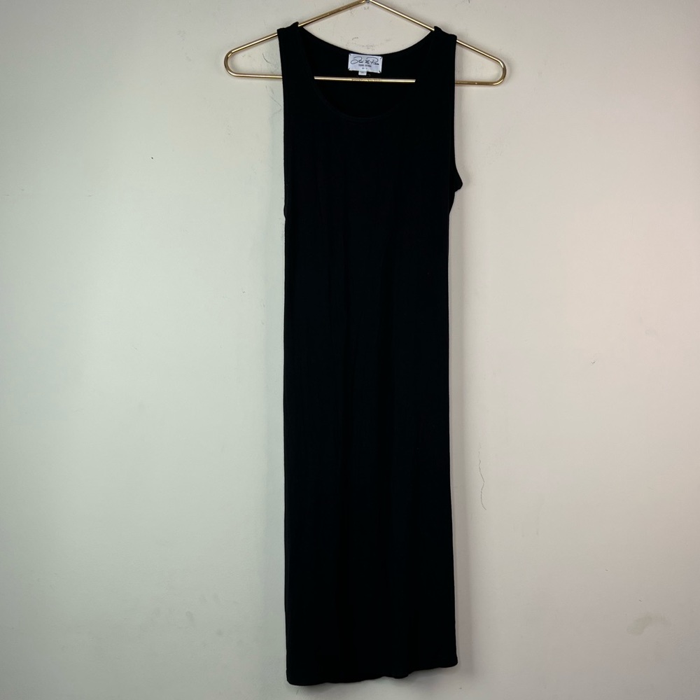 Terre Jacobs Feel The Piece Black Back Cutout Dress